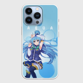 Чехол для iPhone 13 Pro с принтом коносуба aqua в Екатеринбурге,  |  | aqua | darkness | kazuma | kono subarashii | konosuba | megumin | аква | богиня благословляет этот прекрасный мир | даркнес | даркнесс | казума | коносуба | мегумин | юн юн