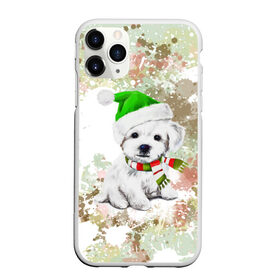 Чехол для iPhone 11 Pro Max матовый с принтом Щенок в Екатеринбурге, Силикон |  | dog | животные | милота | собака | текстура | щенок