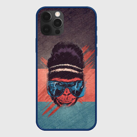 Чехол для iPhone 12 Pro Max с принтом Горилла в Екатеринбурге, Силикон |  | горилла | животные | мир джунглей | обезьяна | очки | текстура