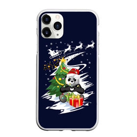 Чехол для iPhone 11 Pro матовый с принтом Рождественская Панда в Екатеринбурге, Силикон |  | 2021 | 21 | 2k21 | 2к21 | chrystmas | happy | lik | marry | new | panda | santa | snow | winter | xmas | year | год | годом | дед | елка | елки | клаус | лес | настроение | новогоднее | новогоднему | новый | новым | панда | по | рождество | с | 