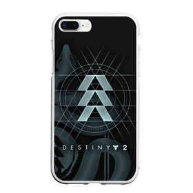 Чехол для iPhone 7Plus/8 Plus матовый с принтом DESTINY, HUNTER в Екатеринбурге, Силикон | Область печати: задняя сторона чехла, без боковых панелей | beyond light | destiny | destiny 2 | hunter | дестини | игры | охотник