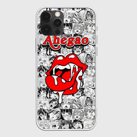 Чехол для iPhone 12 Pro Max с принтом Ahegao в Екатеринбурге, Силикон |  | ahegao | manga | ахегао | комиксы | лицо | манга | паттрен | чернобелый | эмоции