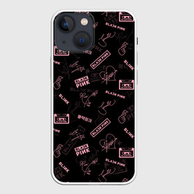 Чехол для iPhone 13 mini с принтом BLACKPINK в Екатеринбурге,  |  | black pink | blackpink | k pop | блэкпинк | дженни | джису | к поп | лиса | розэ