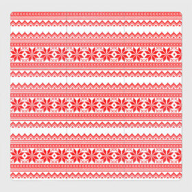 Магнитный плакат 3Х3 с принтом Новогодний Красный в Екатеринбурге, Полимерный материал с магнитным слоем | 9 деталей размером 9*9 см | 2020 | 2021 | 2022 | 2023 | 2024 | 2025 | merry christmas | new year | вязание | вязаный | год | дед | елка | елки | лес | мороз | нг | новый | новый год | олени | олень | оленями | рождество | свитер | снегурочка