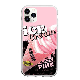 Чехол для iPhone 11 Pro матовый с принтом BLACKPINK ICE CREAM в Екатеринбурге, Силикон |  | black pink | blackpink | ice cream | k pop | блэкпинк | дженни | джису | к поп | лиса | розэ