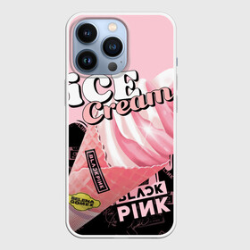 Чехол для iPhone 13 Pro с принтом BLACKPINK ICE CREAM в Екатеринбурге,  |  | Тематика изображения на принте: black pink | blackpink | ice cream | k pop | блэкпинк | дженни | джису | к поп | лиса | розэ