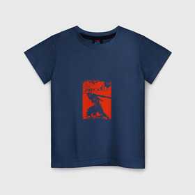 Детская футболка хлопок с принтом Dark Souls в Екатеринбурге, 100% хлопок | круглый вырез горловины, полуприлегающий силуэт, длина до линии бедер | dark souls | дарк соулс | игра | персонаж | рпг | рыцарь | средневековье | тёмные души