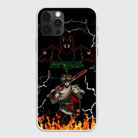 Чехол для iPhone 12 Pro Max с принтом Hades в Екатеринбурге, Силикон |  | cracks | dark | fire | game | game   hades | hades | hades print | hades t shirt | zagreus | zagreus print | загрей | игра | игра   hades | кофта hades | огонь | принт hades | принт загрей | темный | трехглавый цербер | трещины | футболка 