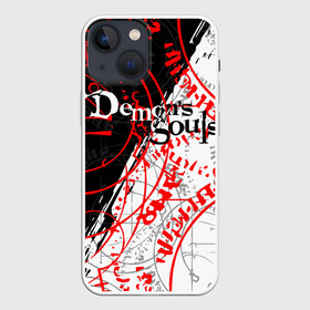 Чехол для iPhone 13 mini с принтом DEMONS SOULS в Екатеринбурге,  |  | daemon souls | demon s souls | demon souls | game | rpg | to souls | демон соулс | игра souls | рпг.