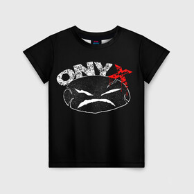 Детская футболка 3D с принтом Onyx в Екатеринбурге, 100% гипоаллергенный полиэфир | прямой крой, круглый вырез горловины, длина до линии бедер, чуть спущенное плечо, ткань немного тянется | Тематика изображения на принте: fredro starr | onyx | rap | sonny seeza | sticky fingaz | оникс | рэп