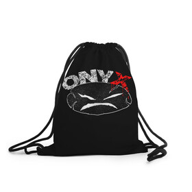 Рюкзак-мешок 3D с принтом Onyx в Екатеринбурге, 100% полиэстер | плотность ткани — 200 г/м2, размер — 35 х 45 см; лямки — толстые шнурки, застежка на шнуровке, без карманов и подкладки | fredro starr | onyx | rap | sonny seeza | sticky fingaz | оникс | рэп