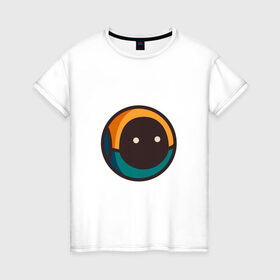 Женская футболка хлопок с принтом Ешрум - AMK в Екатеринбурге, 100% хлопок | прямой крой, круглый вырез горловины, длина до линии бедер, слегка спущенное плечо | avatar | electronic mushroom | eshroomy | personal