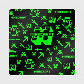 Магнит виниловый Квадрат с принтом Minecraft в Екатеринбурге, полимерный материал с магнитным слоем | размер 9*9 см, закругленные углы | minecraft | алекс | белый | блоки | ведьма | взрывчатка | визера | волк | гаст | добывать | дракон | зеленый куб | зомби | игра | крафт | крипер | кубики | лошадка | майн | майнкрафт | манкрафт | овечка | оцелот