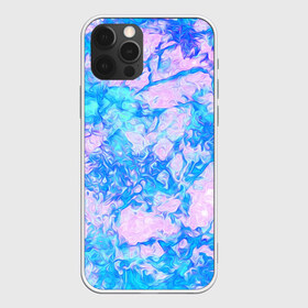 Чехол для iPhone 12 Pro Max с принтом Нежные краски в Екатеринбурге, Силикон |  | abstract | blue | casual | casual style | pink | texture | абстрактный рисунок | абстракция | блики | брызги | вода | волны | градиент | краски | мазки | море | морская | пастельные цвета | повседневный | пятна красок