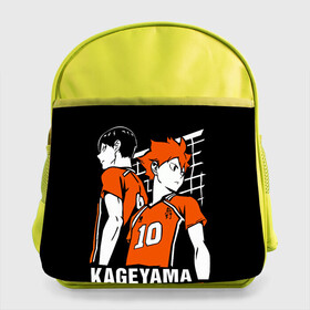 Детский рюкзак с принтом Haikyuu Hinata Kageyama в Екатеринбурге, 100% полиэстер | Размеры изделия - высота 34 см, ширина 28 см, глубина 10 см
Размер поля для печати - высота 19.5 см, ширина 24 см | anime | haiku | haikuu | haikyu | haikyuu | hinata | kageyama | karasuno | shoe | аниме | атака титанов | ван пис | волейбол | кагеяма | карасуно | наруто | некома | хайку | хината | чиби | шариторидзава | шое