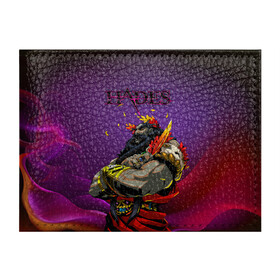 Обложка для студенческого билета с принтом Hades в Екатеринбурге, натуральная кожа | Размер: 11*8 см; Печать на всей внешней стороне | game | games | hades | аид | арт | загрей | хадес | хадэс