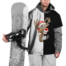 Накидка на куртку 3D с принтом Новогодний Олень в Екатеринбурге, 100% полиэстер |  | Тематика изображения на принте: christmas | merry christmas | santa claus | дед мороз | ёлка | новогодние олени | новый год | оленёнок бэмби | оленёнок рудольф | орнамент | с новым годом | санта клаус | свитер с оленями | снегурочка | снежинки | узоры
