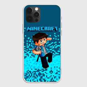 Чехол для iPhone 12 Pro Max с принтом Minecraft в Екатеринбурге, Силикон |  | minecraft | алекс | белый | блоки | ведьма | взрывчатка | визера | волк | гаст | добывать | дракон | зеленый куб | зомби | игра | крафт | крипер | кубики | лошадка | майн | майнкрафт | манкрафт | овечка | оцелот