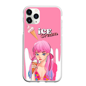 Чехол для iPhone 11 Pro Max матовый с принтом BLACKPINK Ice Cream в Екатеринбурге, Силикон |  | blackpink | blink | bts | exo | icecream | jennie | jisoo | korea | kpop | lisa | love | rose | блекпинк | девушки | корея | кпоп | музыка