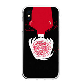 Чехол для iPhone XS Max матовый с принтом любовь в Екатеринбурге, Силикон | Область печати: задняя сторона чехла, без боковых панелей | Тематика изображения на принте: влюбленных | день святого валентина | для двоих | для пар | милый | мишка | парные | подарок