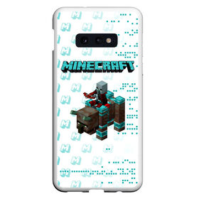 Чехол для Samsung S10E с принтом Minecraft в Екатеринбурге, Силикон | Область печати: задняя сторона чехла, без боковых панелей | minecraft | алекс | белый | блоки | ведьма | взрывчатка | визера | волк | гаст | добывать | дракон | зеленый куб | зомби | игра | крафт | крипер | кубики | лошадка | майн | майнкрафт | манкрафт | овечка | оцелот