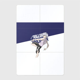 Магнитный плакат 2Х3 с принтом Киллуа Золдик в Екатеринбурге, Полимерный материал с магнитным слоем | 6 деталей размером 9*9 см | hunter  hunter | kirua zorudikku | охотник | охотник х охотник | хантер | хантер х хантер