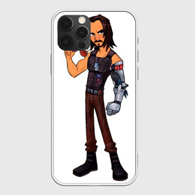 Чехол для iPhone 12 Pro Max с принтом Johnny Silverhand 03 2 в Екатеринбурге, Силикон |  | afterlife | cyberpunk | cyberpunk 2077 | johnny | johnny silverhand | keanu reeves | punk | джони киберпанк | джонни силверхенд | киану ривз | киберпанк | киберпанк 2077 | панк