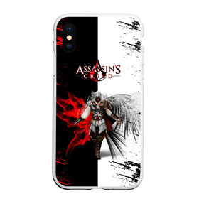 Чехол для iPhone XS Max матовый с принтом ASSASSINS CREED в Екатеринбурге, Силикон | Область печати: задняя сторона чехла, без боковых панелей | slayer | асасин | ассасин крид | ассассин | тамплиеры