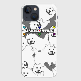 Чехол для iPhone 13 mini с принтом Undertale в Екатеринбурге,  |  | game | games | undertale | андертеил | андертэйл | игра | игры | приключения | скелет