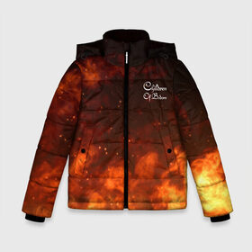 Зимняя куртка для мальчиков 3D с принтом Children of Bodom Fire (Z) в Екатеринбурге, ткань верха — 100% полиэстер; подклад — 100% полиэстер, утеплитель — 100% полиэстер | длина ниже бедра, удлиненная спинка, воротник стойка и отстегивающийся капюшон. Есть боковые карманы с листочкой на кнопках, утяжки по низу изделия и внутренний карман на молнии. 

Предусмотрены светоотражающий принт на спинке, радужный светоотражающий элемент на пуллере молнии и на резинке для утяжки | century media | children bodom | children of bodom | fearless records | nuclear blast | spinefarm records | алекси лайхо | дети озера | дети озера бодом | дэниел фрэйберг | хенкка сеппяля | эспоо | янне вирман | яска раатикайнен