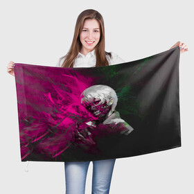 Флаг 3D с принтом 2452 в Екатеринбурге, 100% полиэстер | плотность ткани — 95 г/м2, размер — 67 х 109 см. Принт наносится с одной стороны | 452452