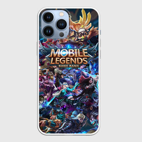 Чехол для iPhone 13 Pro Max с принтом Mobile Legends (Z) в Екатеринбурге,  |  | 515 unite | bang bang | battle arena | moba | mobile legends | mobile legends bang bang | online battle arena