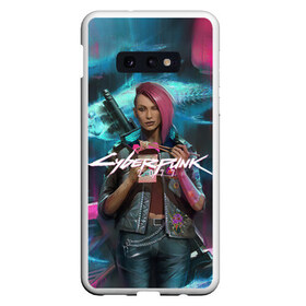 Чехол для Samsung S10E с принтом CYBERPUNK 2077 (+спина) (Z) в Екатеринбурге, Силикон | Область печати: задняя сторона чехла, без боковых панелей | cd project red | cyberpunk 2077 | keanu reeves | samurai | vi | ви | киану ривз | киберпанк 2077 | самураи