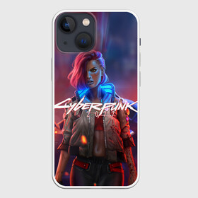 Чехол для iPhone 13 mini с принтом CYBERPUNK 2077 (Z) в Екатеринбурге,  |  | cd project red | cyberpunk 2077 | keanu reeves | samurai | vi | ви | киану ривз | киберпанк 2077 | самураи