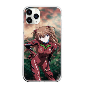 Чехол для iPhone 11 Pro матовый с принтом Аска Евангелион в Екатеринбурге, Силикон |  | evangelion | аска | евангелион | лэнгли | пилот | сорью