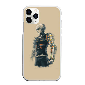 Чехол для iPhone 11 Pro матовый с принтом Генос One Punch Man в Екатеринбурге, Силикон |  | anime | one punch man | аниме | анимэ | бэнг | ван панч мэн | ванпанчмен | генос | кинг | сайтама | соник | супер герой | торнадо | уан панч мен