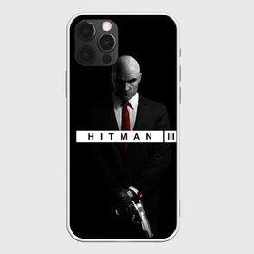 Чехол для iPhone 12 Pro Max с принтом Hitman 3 в Екатеринбурге, Силикон |  | Тематика изображения на принте: hitman | hitman 3 | hitman iii | красный | надпись | хитман | хитман 3