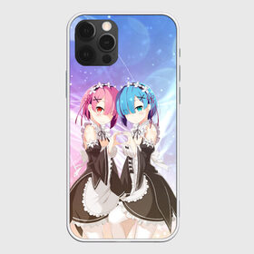 Чехол для iPhone 12 Pro Max с принтом Рем и Рам в Екатеринбурге, Силикон |  | anime | ram | re zero | re: zero kara hajimeru isekai seikatsu | re: жизнь с нуля в альтернативном мире | rem | горничные | демон | рам | ре зеро | рем | рэм