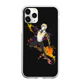 Чехол для iPhone 11 Pro матовый с принтом Генос One Punch Man в Екатеринбурге, Силикон |  | anime | one punch man | аниме | анимэ | бэнг | ван панч мэн | ванпанчмен | генос | кинг | сайтама | соник | супер герой | торнадо | уан панч мен