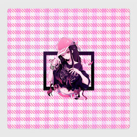 Магнитный плакат 3Х3 с принтом Незуко Камадо в Екатеринбурге, Полимерный материал с магнитным слоем | 9 деталей размером 9*9 см | demon slayer | kamado | kimetsu no aiba | nezuko | камадо | клинок | незуко | рассекающий демонов