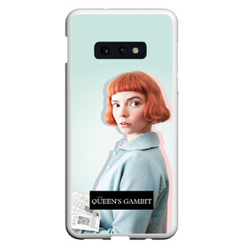 Чехол для Samsung S10E с принтом Queens Gambit Ход Королевы в Екатеринбурге, Силикон | Область печати: задняя сторона чехла, без боковых панелей | the queens gambit | бэт хармон | королева | милая девушка | рыжая | рыжая девушка | сериал | сериал про шахматы | ход королевы | шахматы | элизабет хармон