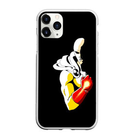 Чехол для iPhone 11 Pro Max матовый с принтом Сайтама One Punch Man в Екатеринбурге, Силикон |  | Тематика изображения на принте: anime | one punch man | аниме | анимэ | бэнг | ван панч мэн | ванпанчмен | генос | кинг | сайтама | соник | супер герой | торнадо | уан панч мен