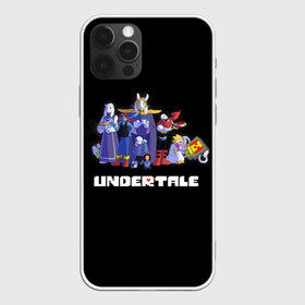 Чехол для iPhone 12 Pro Max с принтом Undertale в Екатеринбурге, Силикон |  | game | games | undertale | андертеил | андертэйл | игра | игры | приключения | скелет