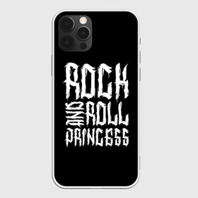 Чехол для iPhone 12 Pro Max с принтом Rock and Roll Princess в Екатеринбурге, Силикон |  | Тематика изображения на принте: family | family look | princess | rock | rock and roll | детские | для всей семьи | семейные | семья | фэмили лук