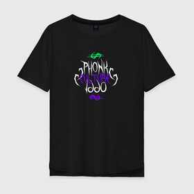Мужская футболка хлопок Oversize с принтом Phonk Culture в Екатеринбурге, 100% хлопок | свободный крой, круглый ворот, “спинка” длиннее передней части | phonk | линии | музыка | рэп | фонк