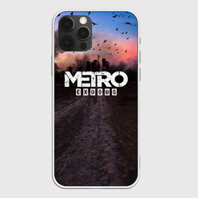 Чехол для iPhone 12 Pro Max с принтом Metro Exodus в Екатеринбурге, Силикон |  | 2033 | exodus | metro | metro 2033 | metro exodus | stalker | апокалипсис | диггер | дигеры | метро | разрушка | эпидемия