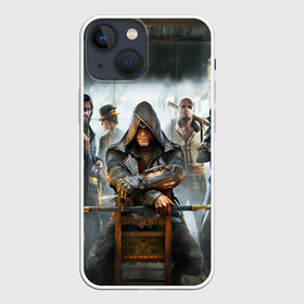 Чехол для iPhone 13 mini с принтом Assassin’s Creed Syndicate в Екатеринбурге,  |  | black flag | brotherhood | chronicles | creed | game | origins | revelations | rogue | syndicate | unity | valhalla | альтаир | ассасин | игры | кинжал | пираты