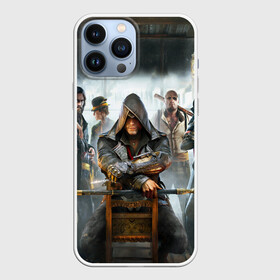 Чехол для iPhone 13 Pro Max с принтом Assassin’s Creed Syndicate в Екатеринбурге,  |  | black flag | brotherhood | chronicles | creed | game | origins | revelations | rogue | syndicate | unity | valhalla | альтаир | ассасин | игры | кинжал | пираты