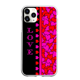 Чехол для iPhone 11 Pro Max матовый с принтом LOVE в Екатеринбурге, Силикон |  | 8 марта | heart | love you | valentines day | валентинка | влюбленным | девушке | день рождения | жена | женщинам | лучшая | любимая | люблю | любовь | молодоженам | подарок | поздравление | праздник | самая | свадьба