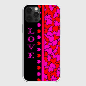 Чехол для iPhone 12 Pro Max с принтом LOVE в Екатеринбурге, Силикон |  | 8 марта | heart | love you | valentines day | валентинка | влюбленным | девушке | день рождения | жена | женщинам | лучшая | любимая | люблю | любовь | молодоженам | подарок | поздравление | праздник | самая | свадьба